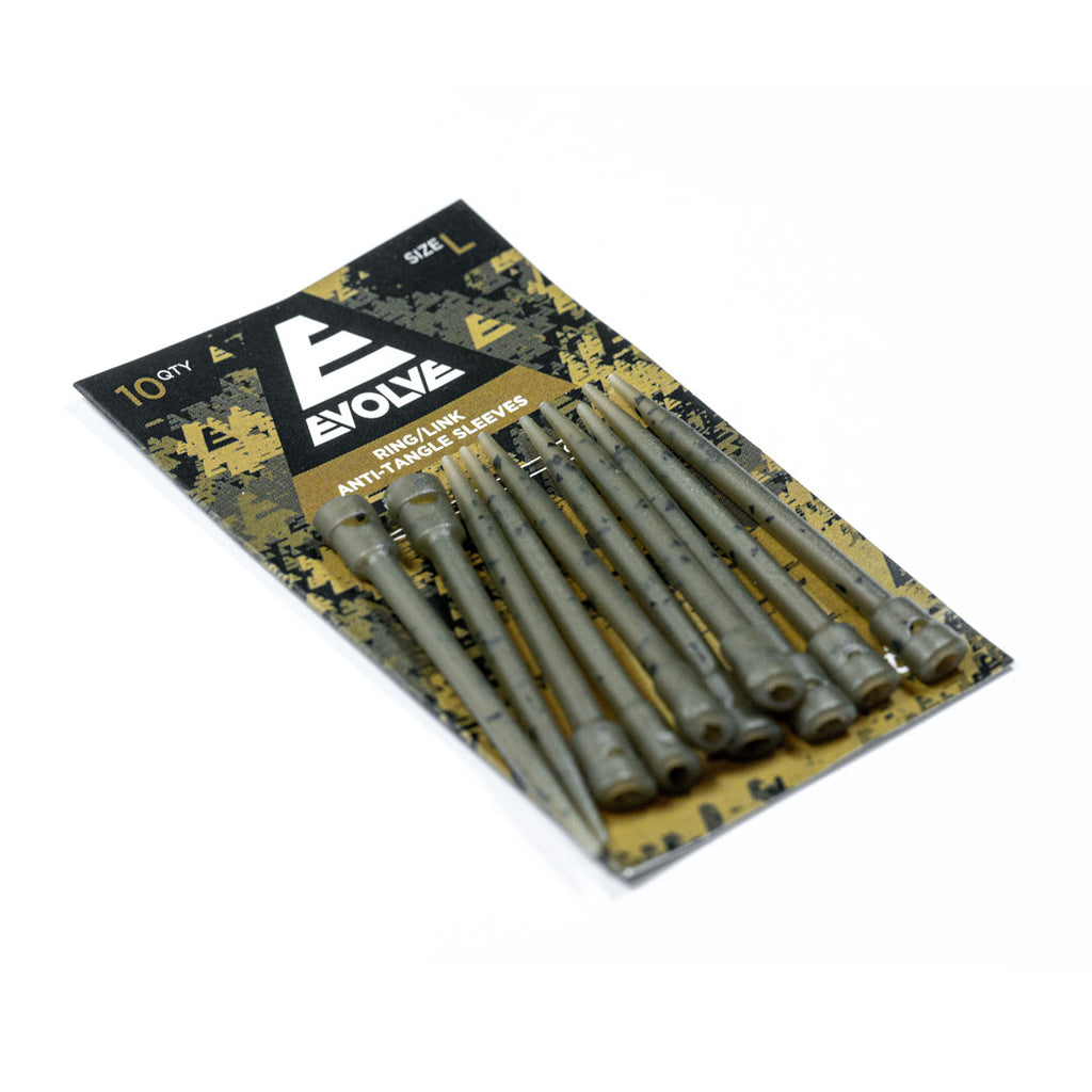 Evolve Tackle Ring/Link Anti Tangle Sleeves | Carp Fishing Rig Accessories
