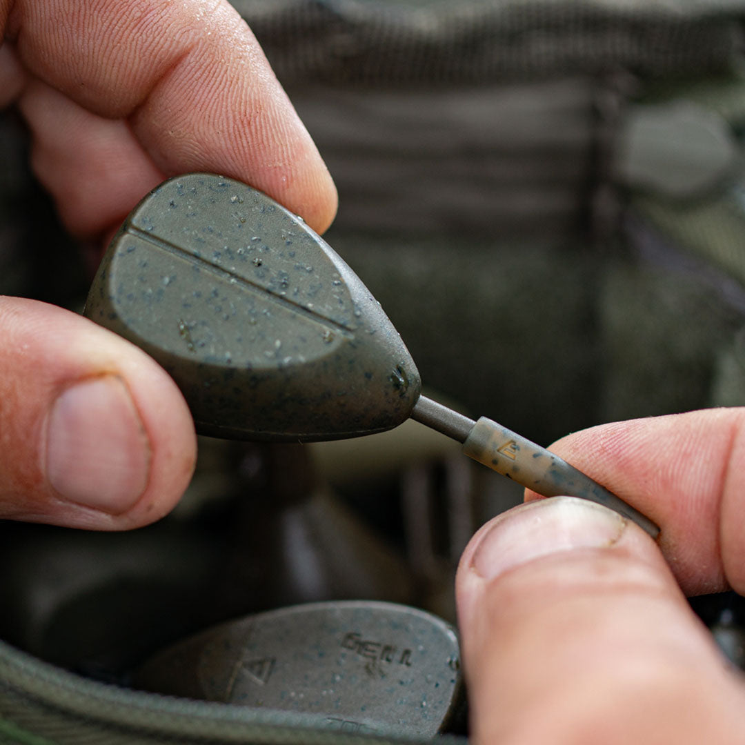 Evolve Tackle Flat Pear Inline Lead Free Weights x 5 Pack