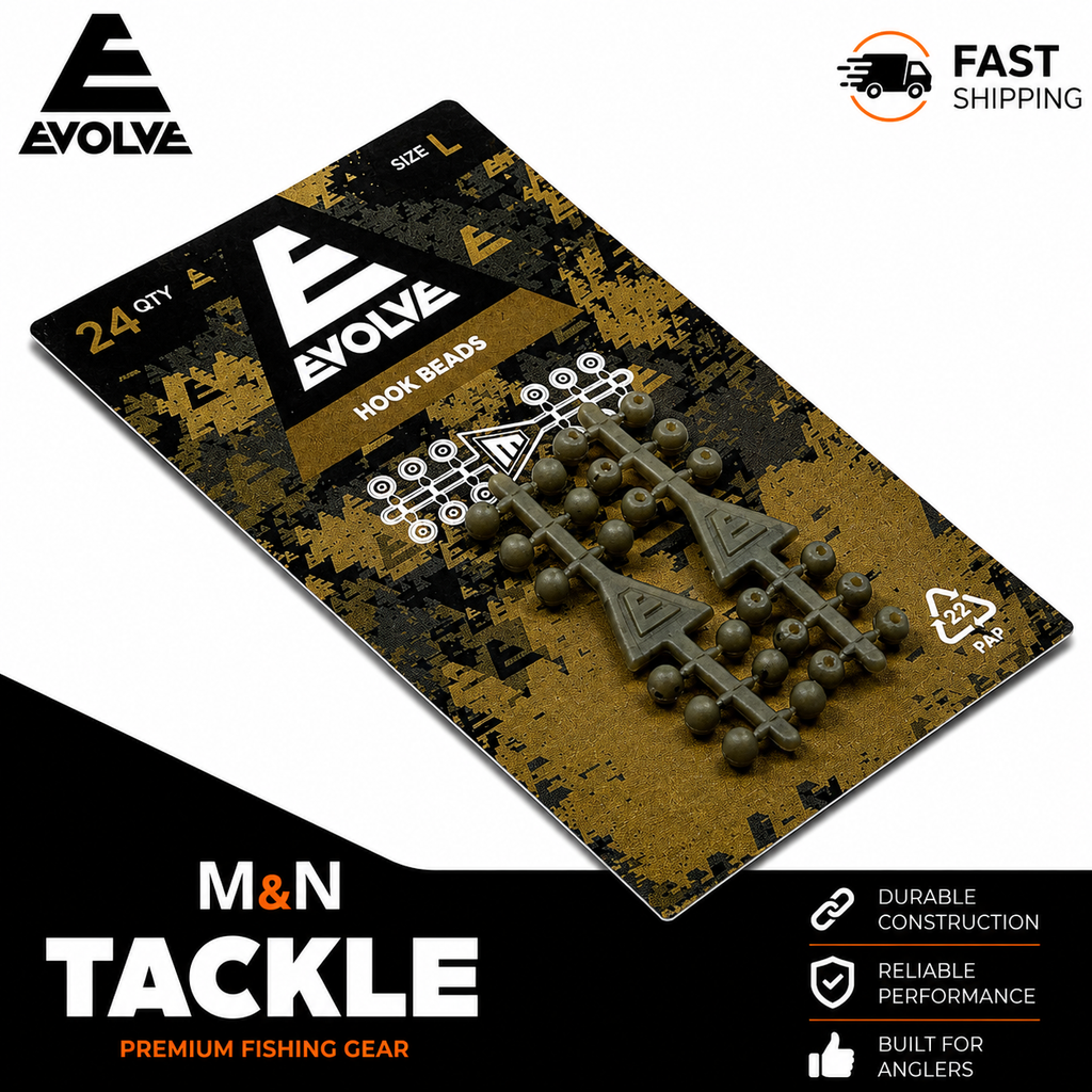 Evolve Tackle Hook Beads | Carp Fishing Rig Accessories