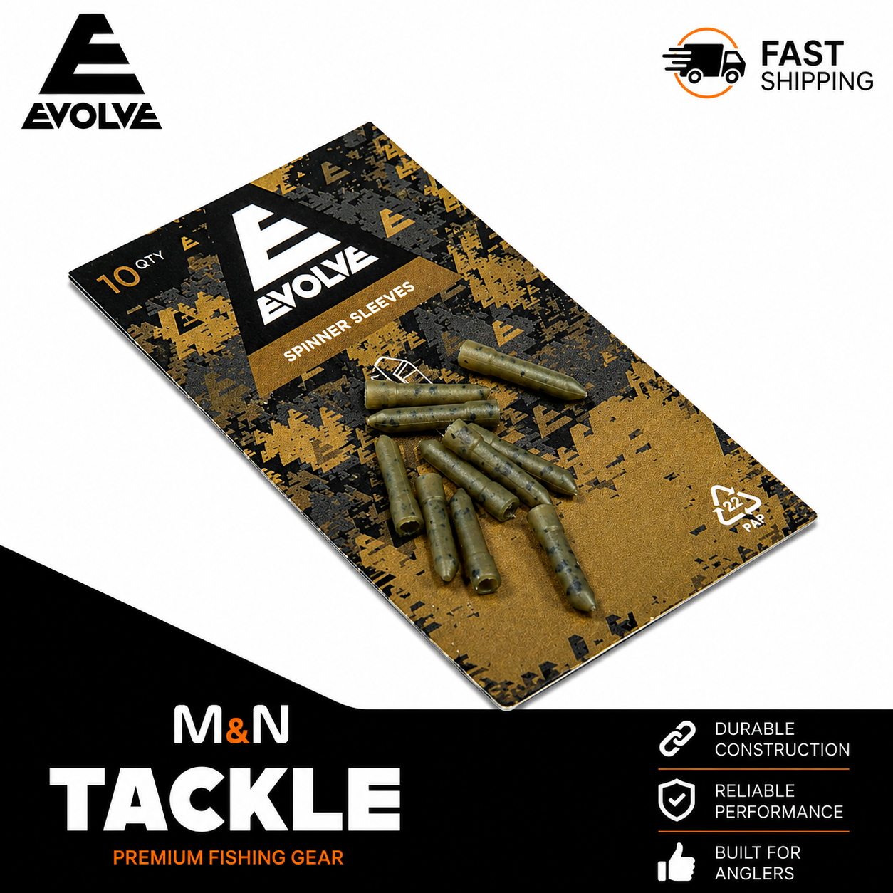 Evolve Tackle Spinner Sleeves | Carp Fishing Rig Accessories