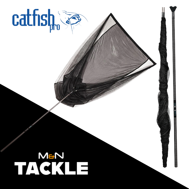 Catfish Pro Carbon Landing Nets - 2 Sizes Available