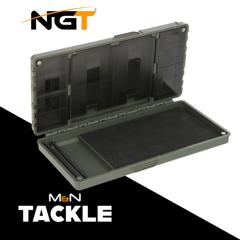 NGT XT Rig Box System - Magnetic Multi Compartment Tackle Box