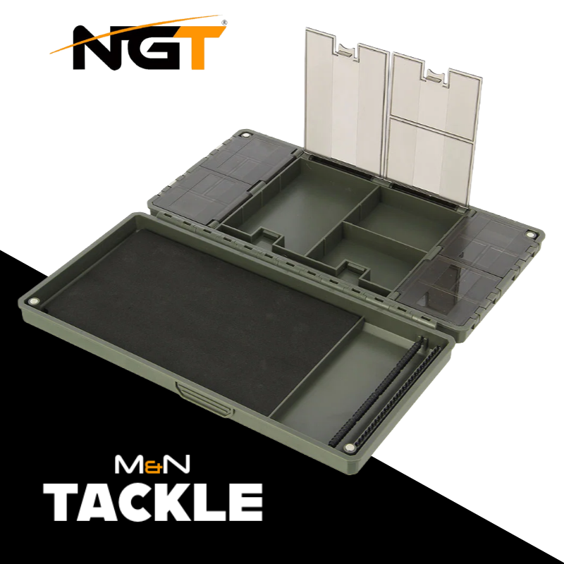 NGT XT Rig Box System - Magnetic Multi Compartment Tackle Box