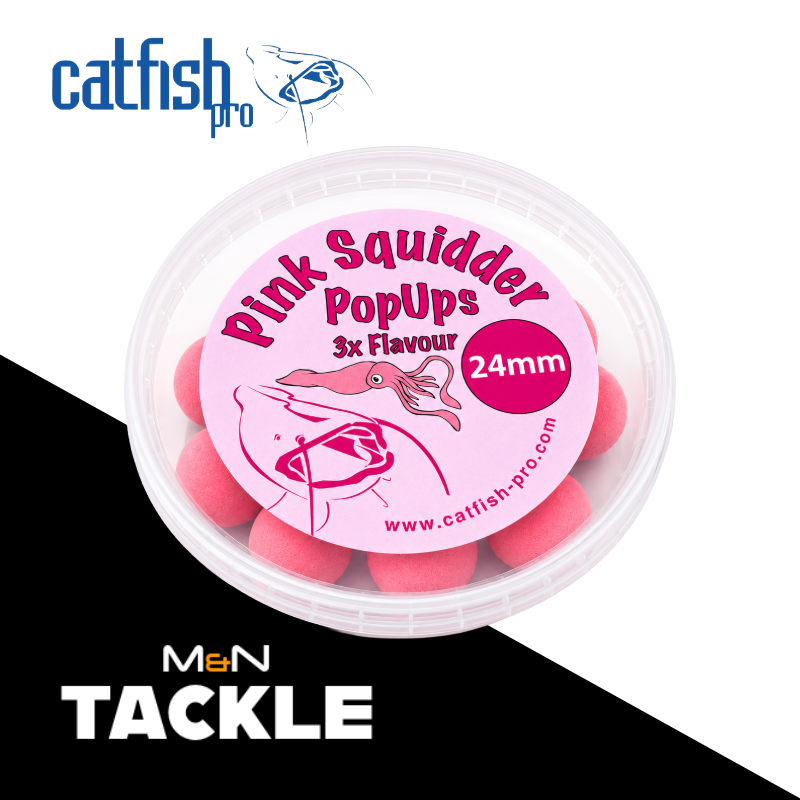 Catfish Pro Pink Squidder 24mm Pink Pop-Ups