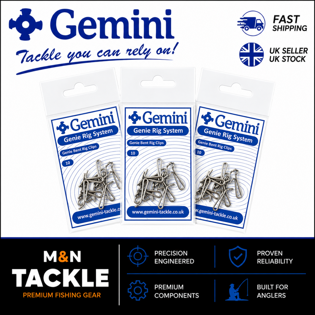 Gemini Tackle Genie Bent Rig Clips | Sea Fishing Rig Accessories