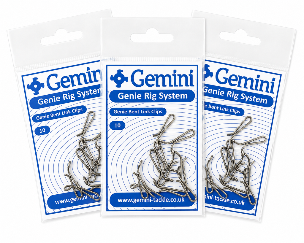 Gemini Tackle Genie Bent Link Clips | Sea Fishing Rig Accessories