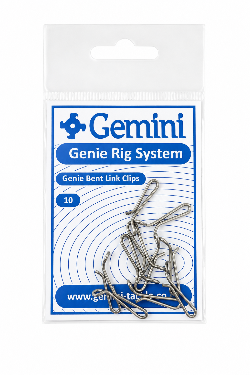 Gemini Tackle Genie Bent Link Clips | Sea Fishing Rig Accessories