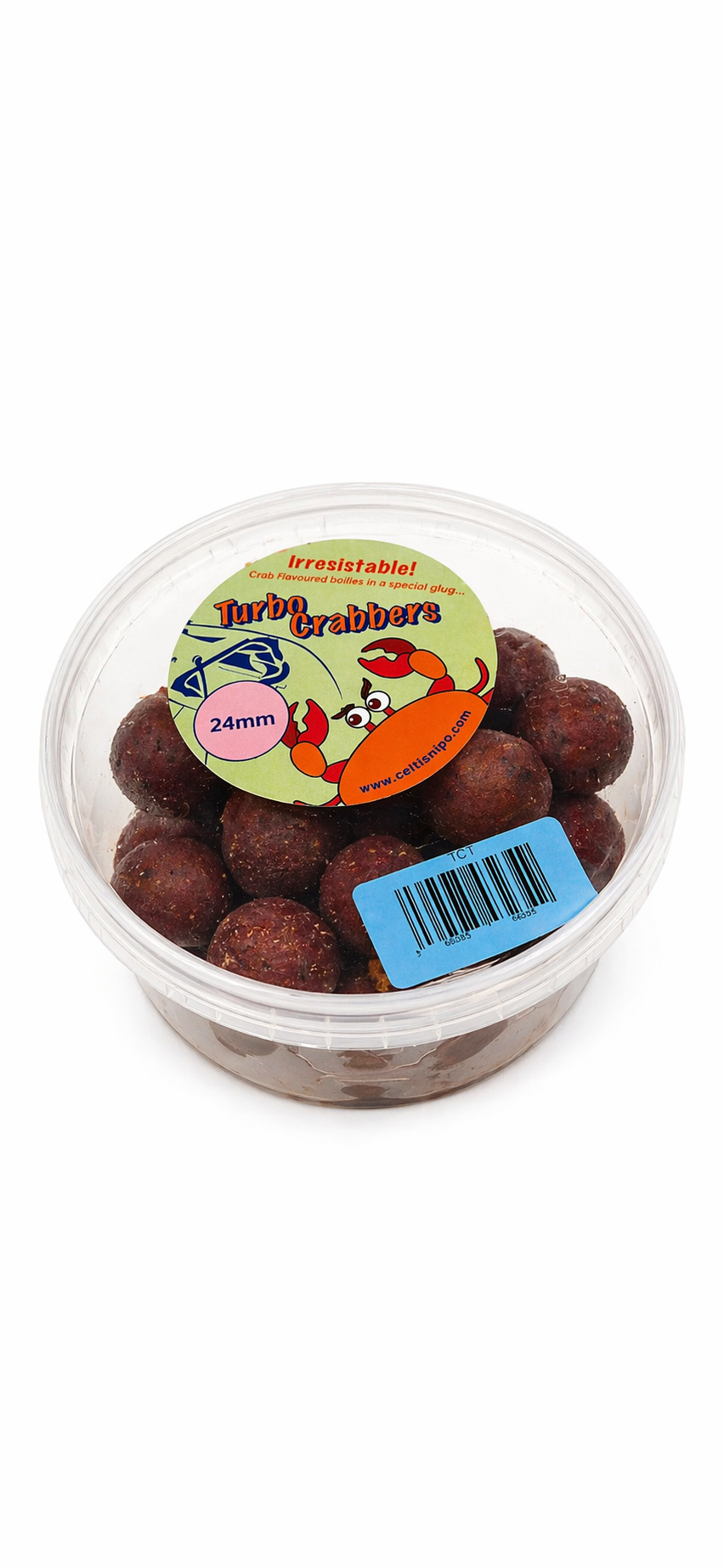 Catfish Pro Turbo Crabber 24mm Glugged Boilies
