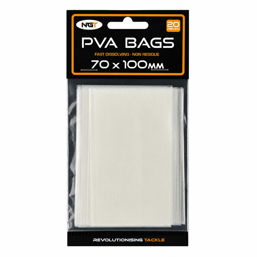NGT PVA Bag 3 Pack Bundle Deal - 70x100mm 20 Bags per pack