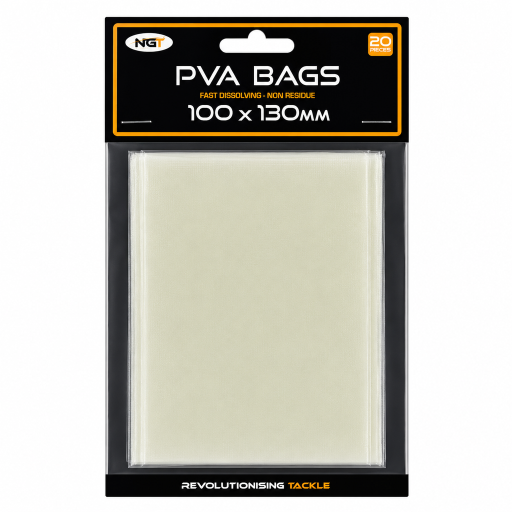 NGT PVA Bag 3 Pack Bundle Deal - 100x130mm 20 Bags per pack