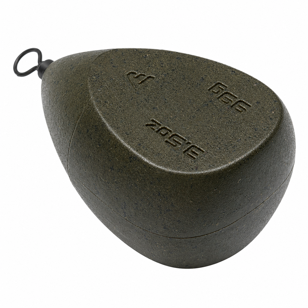 Evolve Tackle Flat Pear Swivel Lead Free Weights x 5 Pack