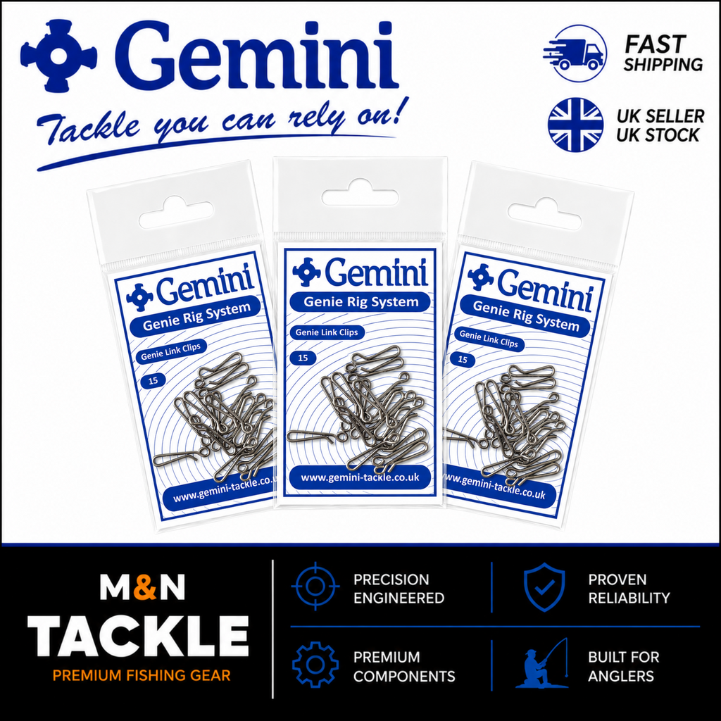 Gemini Tackle Genie Link Clips | Sea Fishing Rig Accessories