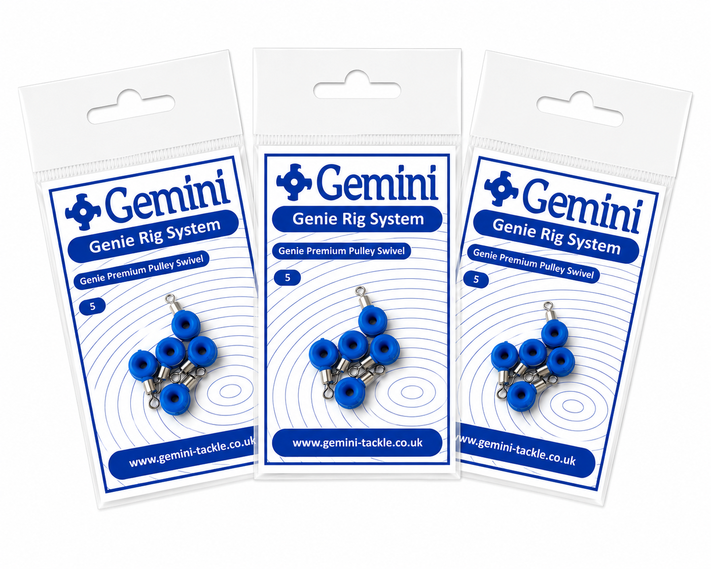 Gemini Tackle Premium Pulley Swivels | Sea Fishing Rig Accessories