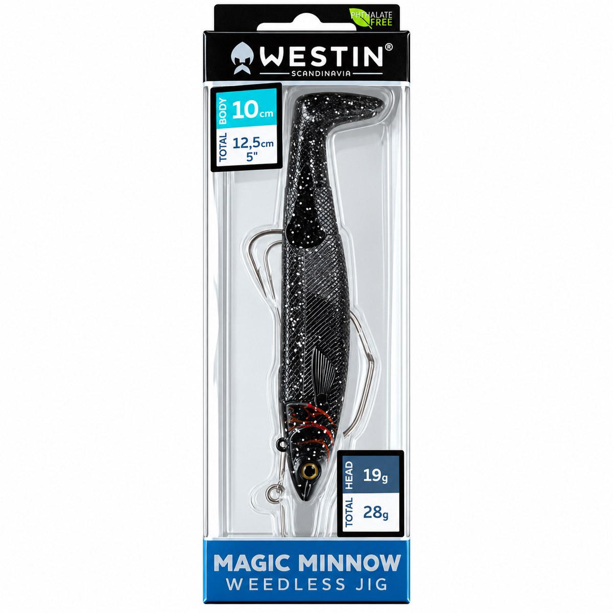 WESTIN MAGIC MINNOW WEEDLESS JIG LURES - ALL SIZES | BASS,WRASSE,COD,POLLOCK