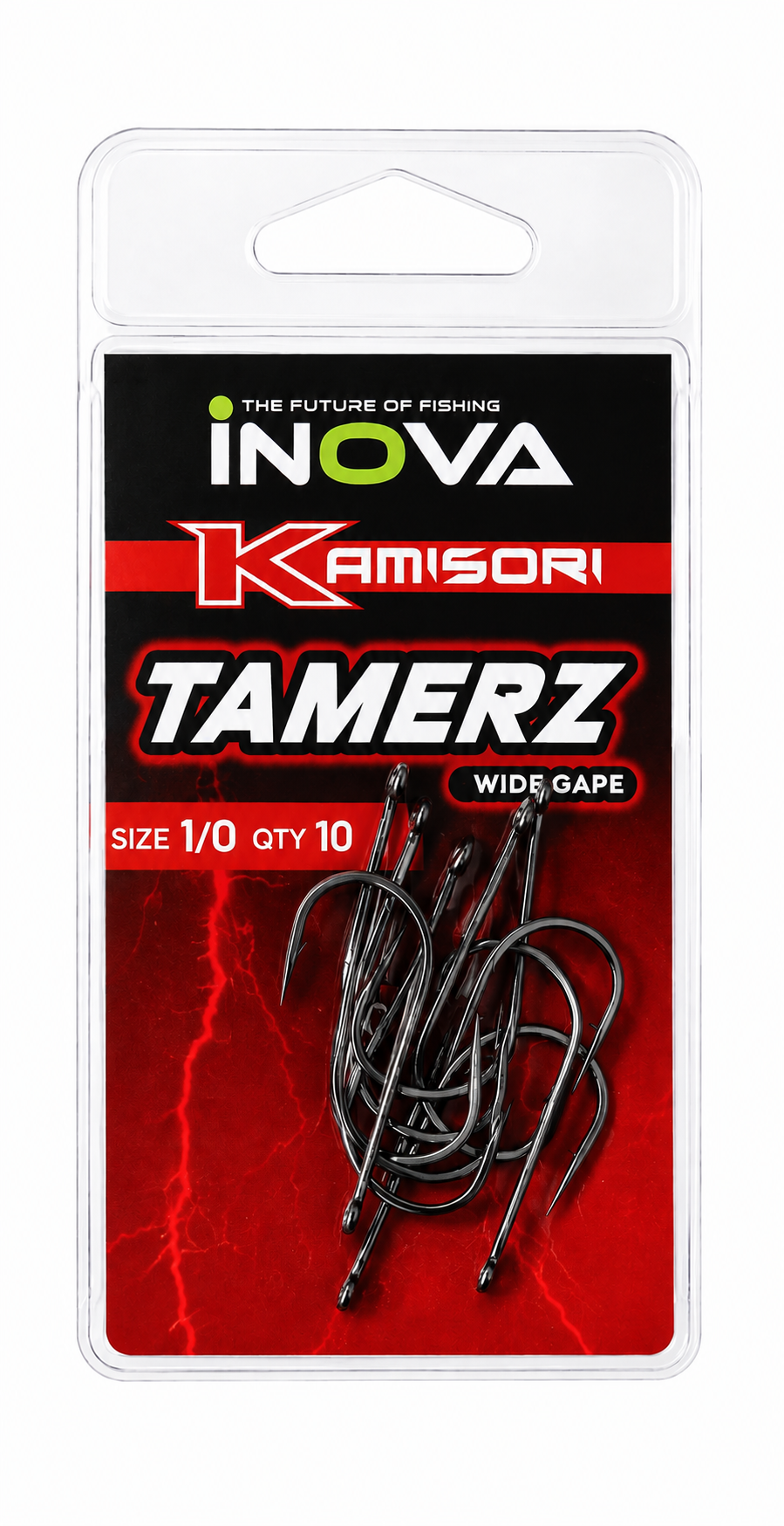 INOVA TAMERZ WIDE GAPE SEA HOOKS - ALL SIZES  | SEA FISHING HOOKS - BASS/COD