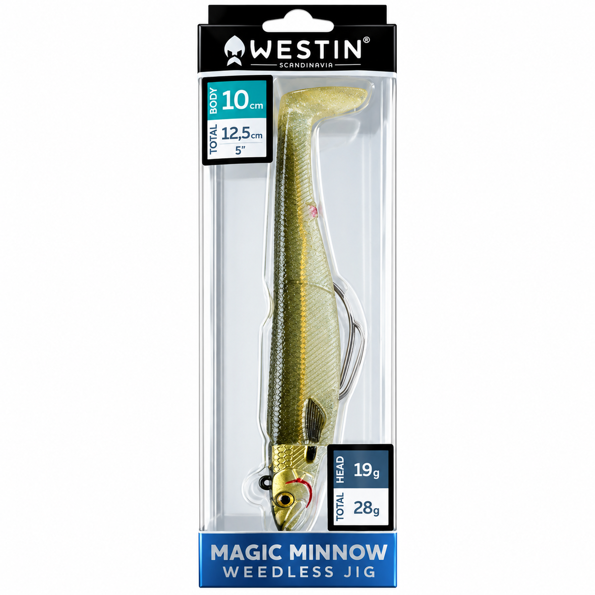 WESTIN MAGIC MINNOW WEEDLESS JIG LURES - ALL SIZES | BASS,WRASSE,COD,POLLOCK