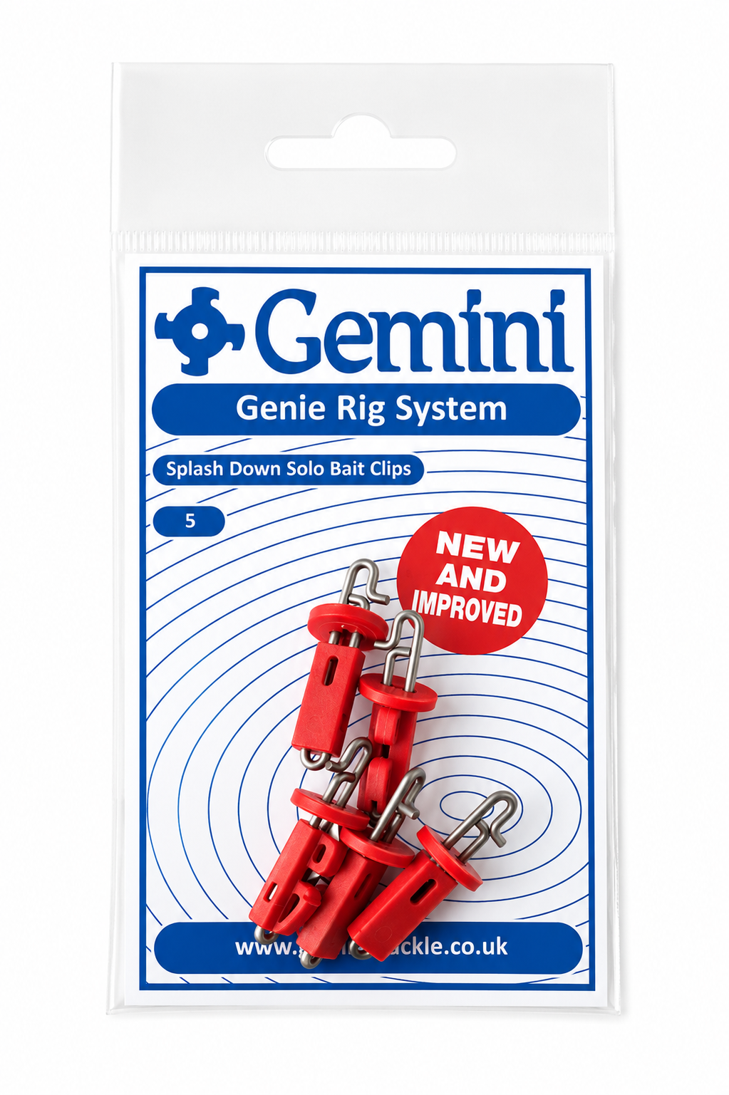 Gemini Tackle Splash Down Solo Bait Clips | Sea Fishing Rig Accessories