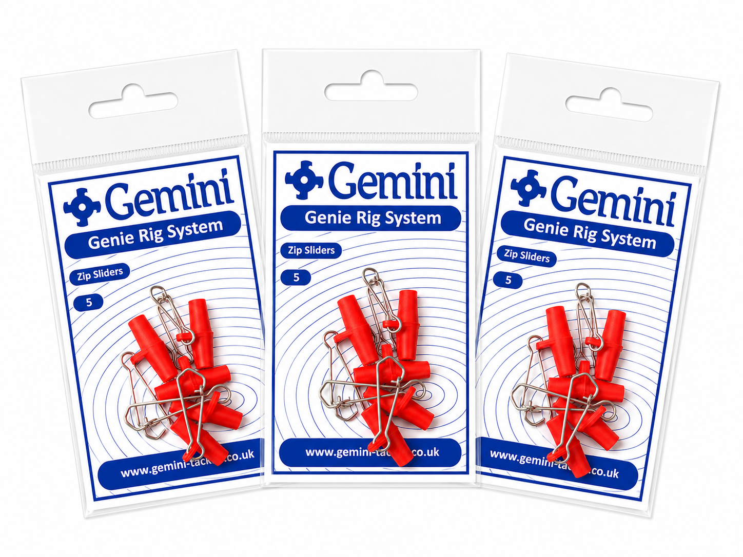 Gemini Tackle Zip Sliders | Sea Fishing Rig Accessories